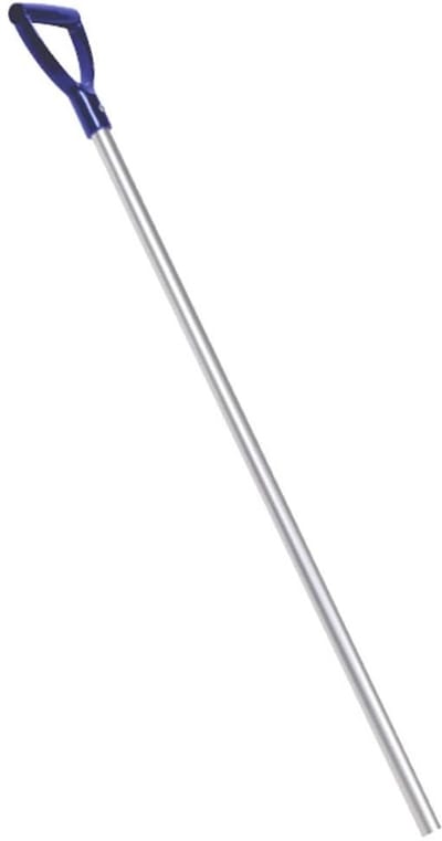 Stalproduct steel - Zweepsteel - Stalonderhoud - Aluminium constructie - 115 cm - Blauw