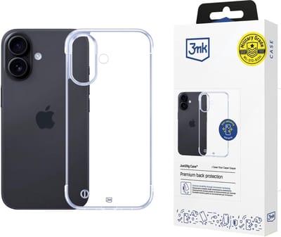Apple Iphone 16 - 3Mk Just20G Doorzichtig Hoesje