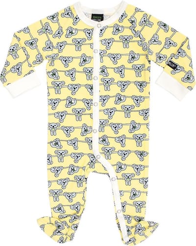 PYJAMAS W. FOOT - SOFT SUNFLOWER - 62