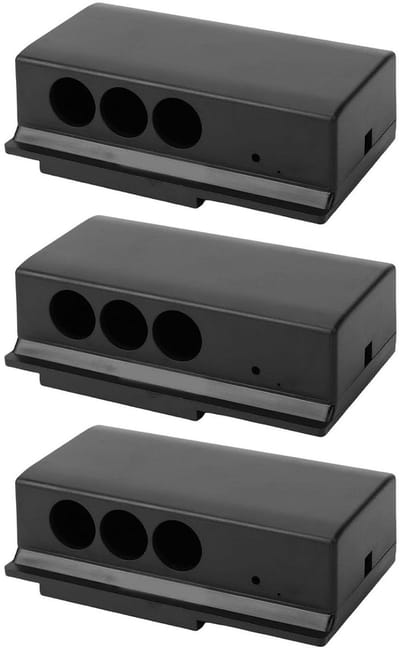 Elektrische Projectkast - Junction Box - Elektronica Beveiligen - Standaard Alternatief - 3 Stuks - Grijs