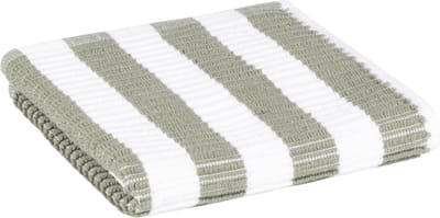 Linolux Vaatdoek White/Grey Green