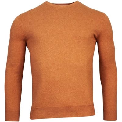Baileys Trui Ronde Hals Single Knit Pima Cotton Donker Goud / male