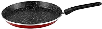 Pan voor pannenkoeken - Koekenpan - Lekker koken - Dubbele antiaanbaklaag - 28 cm - Rood