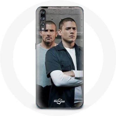 Coque pour Huawei p20 Prison Break Michael Scofield Et Lincoln Burrows