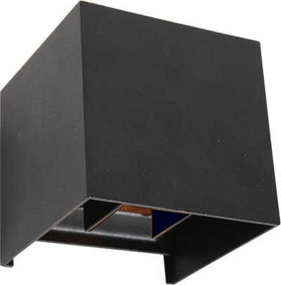 Wandlamp | Muro | 2 lichts | G9 | zwart goud | metaal | design verlichting