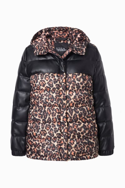 Ulla Popken - Dames - HYPRAR doorgestikte jas leerlook/leo gerecycled - Zwart - Maat 46+