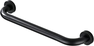Veiligheidshandgreep - Douchebeugel Steun - Veiligheid Thuis - Roestvrij Staal - 50 cm - Zwart