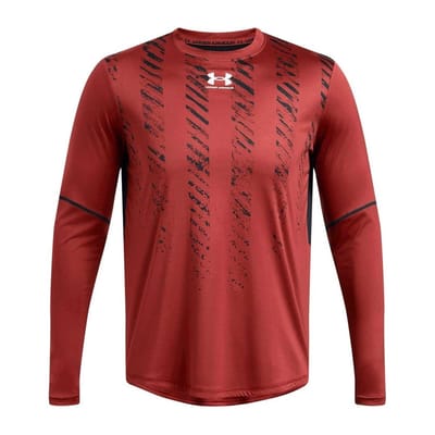 Under Armour Heren Regular T-shirt met lange mouwen (Oranje)