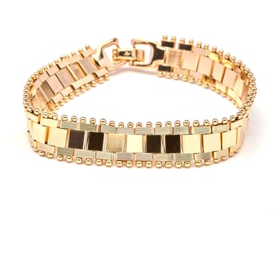 Luxenter Armband met 18-karaats geelgouden afwerking - Tifei