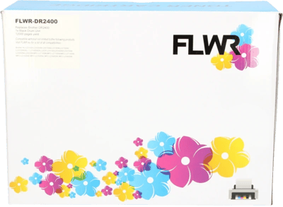 FLWR - Drums / Brother DR-2400 / zwart / Geschikt voor Brother