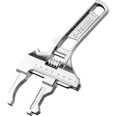 Multifunctionele wastafel badkamersleutel toiletkranen reparaties sleutel 6-68 mm grote opening verstelbaar