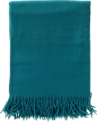Dutch Decor - JOSE - plaid 140x180 cm - lichtgewicht - natuurlijke look - Deep Lake - blauw