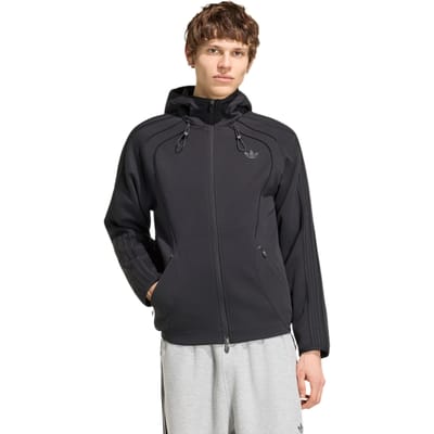 Adidas Originals Spacer Teamgeist 26 Cutline Jas Met Capuchon Zwart