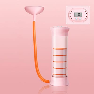 Ademhalingsoefenapparaat – Verstelbare uitademtrainer (20-100 g) voor de longen – Roze