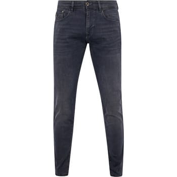 Vanguard blauwe heren jeans   V12   Rinsewash wassing   Slim Fit   5-Pocket zakken   Knoop- en ritssluiting   Duurzaam   Regular waist Blauw 34/32