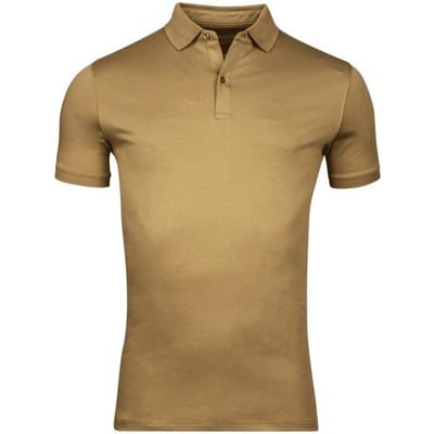 Giordano Lino Liquid Cotton Short Sleeve Polo Appel / male