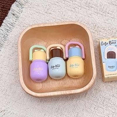 Gege Bear - BUY 3 GET 40% OFF - Carry The Kettle To Play Color Lip Mud - 6 Colors #01 Vanilla Mocha - 3g