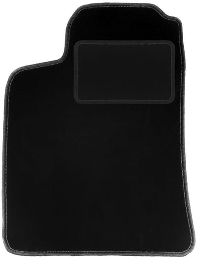 Bestuurdersmat zwart voor: Mitsubishi Pajero Sport I SUV (1996-2008)
