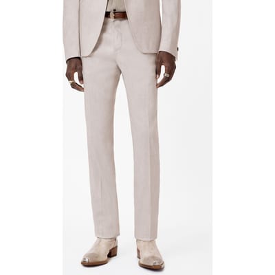 John Varvatos Dalston Tailored Pants - Separate Pants Twine Size: 52 | Tailored Pants Outlet | Heren | Beige