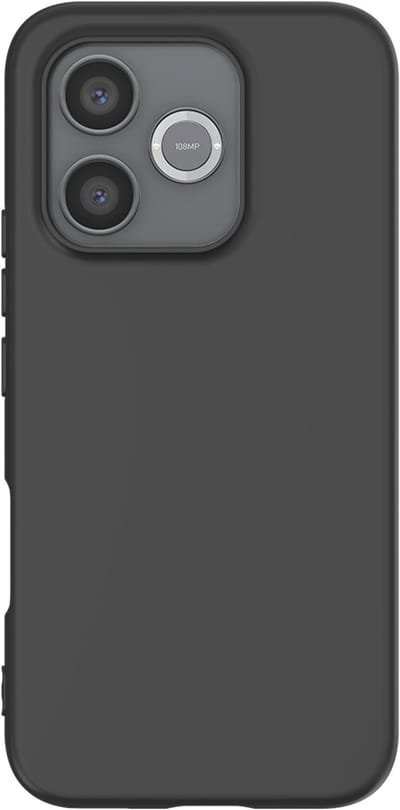 Bigben Connected, Hoesje geschikt voor Honor 600 Lite - Flexibel Siliconen Soft Touch Afwerking, Zwart