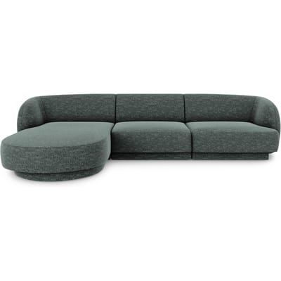 3.5-zitshoekbank Miley links chenille | Micadoni Limited Edition