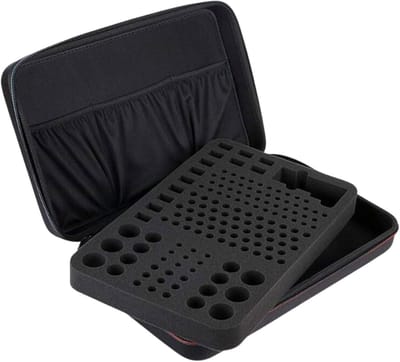 Batterij Opbergdoos - Stroomcel Container - Batterijen Sorteren - Grote Capaciteit 147 Stuks - 32.4 x 10.9 x 10.9 cm