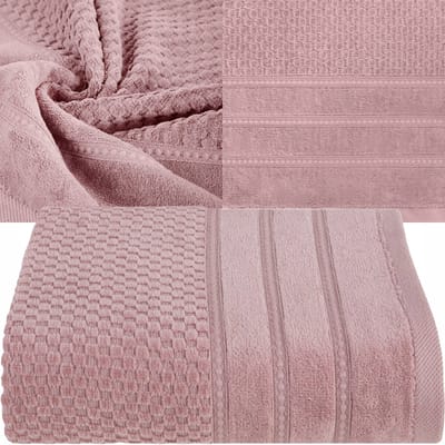 Luxe Katoenen Handdoek 30x50 cm - Zacht & Absorberend - Donkerroze