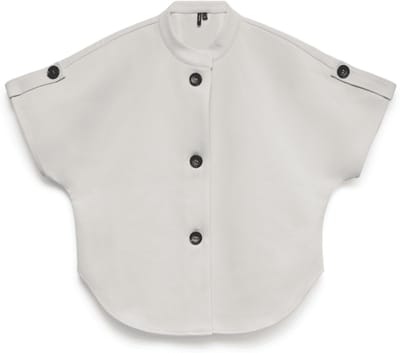 VERO MODA - VMBEKKA SS BUTTON JACKET WVN EXP - Dames - Gewatteerde jassen