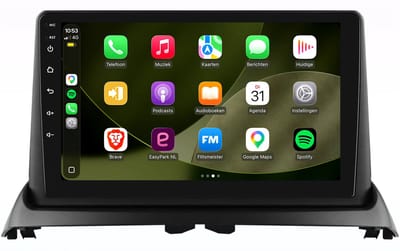 Carplay autoradio geschikt voor Renault Clio 2 | 2005 t/m 2012 | Android 13 | Draadloos Apple Carplay & Android Auto | 2GB + 32GB | 8-Core processor | Davilon | 2025 model | 2005 2006 2007 2008 2009 2010 2011 2012 | Bluetooth & Wifi