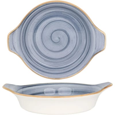 Bonna Serveerschaal - Aura Dusk - Porselein - 20 cm - set van 2