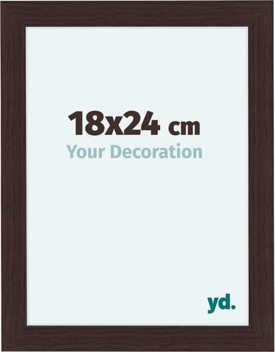 Your Decoration - Fotolijst 18x24 cm - MDF - Eiken Donker - Como