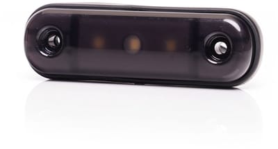 Markeringslicht - WAS - W275.1 1 - 3.3 - 8.4cm - Smoke - Wit - 12V-24V