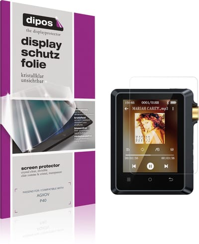 dipos – 4x Beschermfolie geschikt voor AGXOV P40 | Krasbestendige & heldere Screenprotector Ultra-Thin