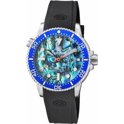 Deep Blue Master 1000 II MSTR442BLUBEZMULTIABLN Heren Horloge 44MM 33 ATM