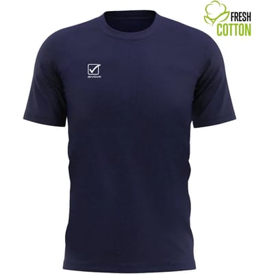 T-shirt Givova Cotone Marineblauw Blauw - L