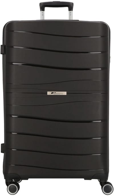 cocoono Leon 4 wielen Trolley 76 cm - Harde bagage - TSA slot - schwarz