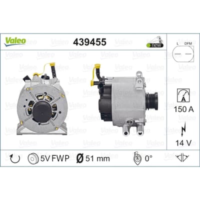 Spanningsregelaar VALEO 439455
