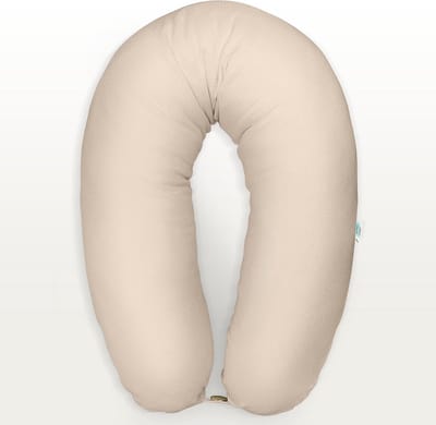 Ergonomisch XXL Zwangerschaps- en Voedingskussen 190x30 cm met Afneembare Katoenen Hoes