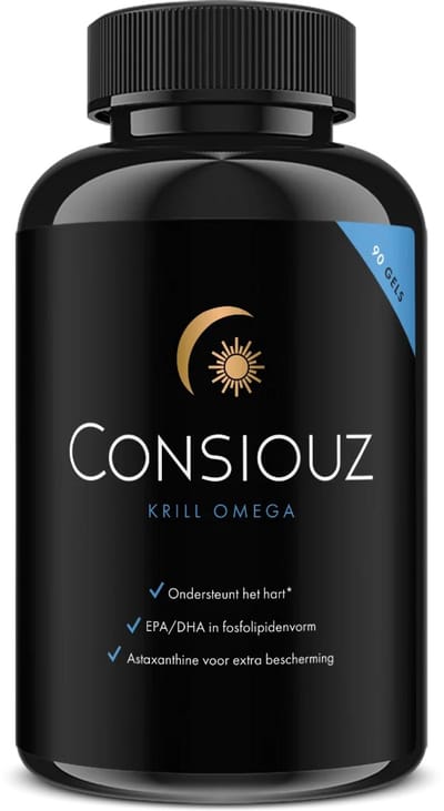 Consiouz Krill Omega – Hoogwaardige Krillolie met Omega-3 & Astaxanthine