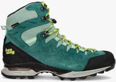 Hanwag Makra Trek Lady GTX Wandelschoen - Dames waterdichte hoge wandelschoenen - icefall/sulphur