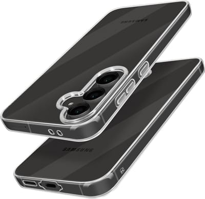 3mk, Hoesje Geschikt voor Samsung Galaxy S24 FE Zacht en dun, Transparant