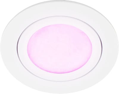 Mondo ondiepe inbouwspot - White & Color - rond WIT 8Watt IP65 - Zigbee 3