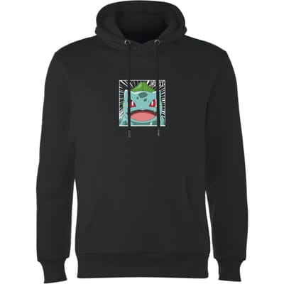 Pokémon Pokédex Bulbasaur #0001 Hoodie - Black - S
