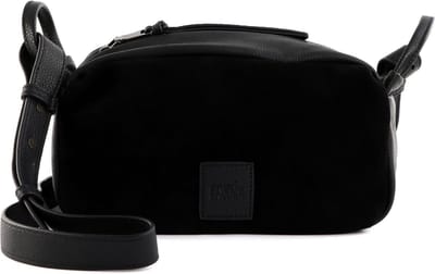 FREDsBRUDER Leren Schoudertas Sually Camera Bag Black Zwart