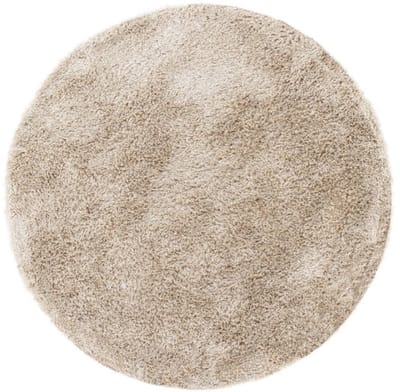 MUST Living Carpet Crown round medium,Ø200 cm, beige, 100% Polyester