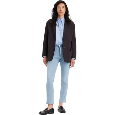 Levis Herenjeans met hoge taille en rechte pijpen (Soho Azure Mood)