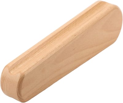 Kleermakers Fléau - Strijkijzer voor Stoffen - Stoffen Gladstrijken - Massief Beukenhout - 6 x 24 cm
