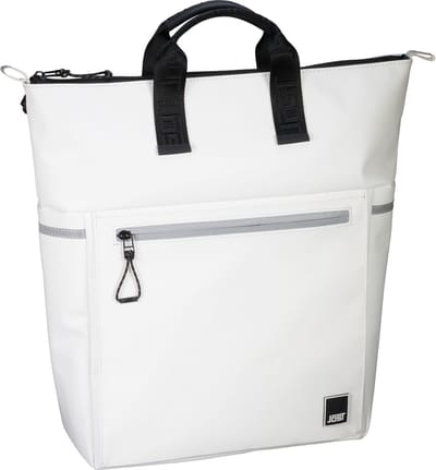 JOST Rugzak Schoudertas met laptopvak Tolja XChange Bag Cream-White Wit