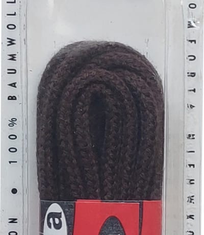 Marla Veter - Donker Bruin - Dun Rond - Lengte 120 cm - Dikte 2,5 mm - Schoenveter