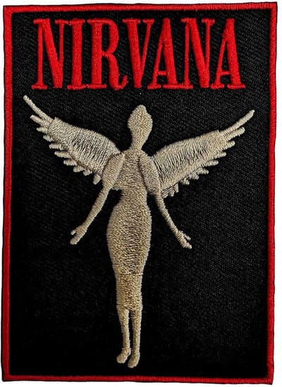 Nirvana - Angelic Patch - Zwart